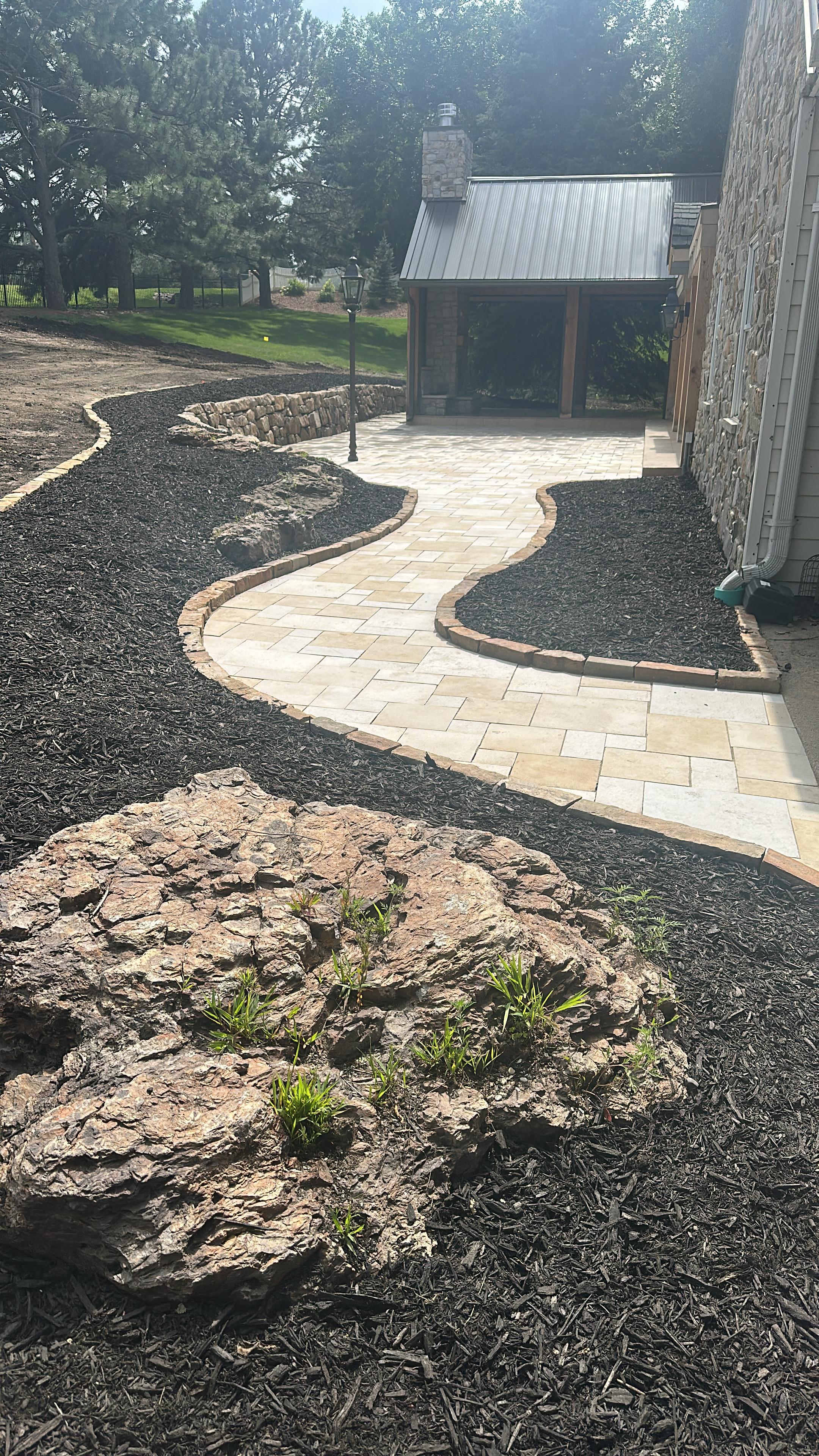 Everstone landscaping project